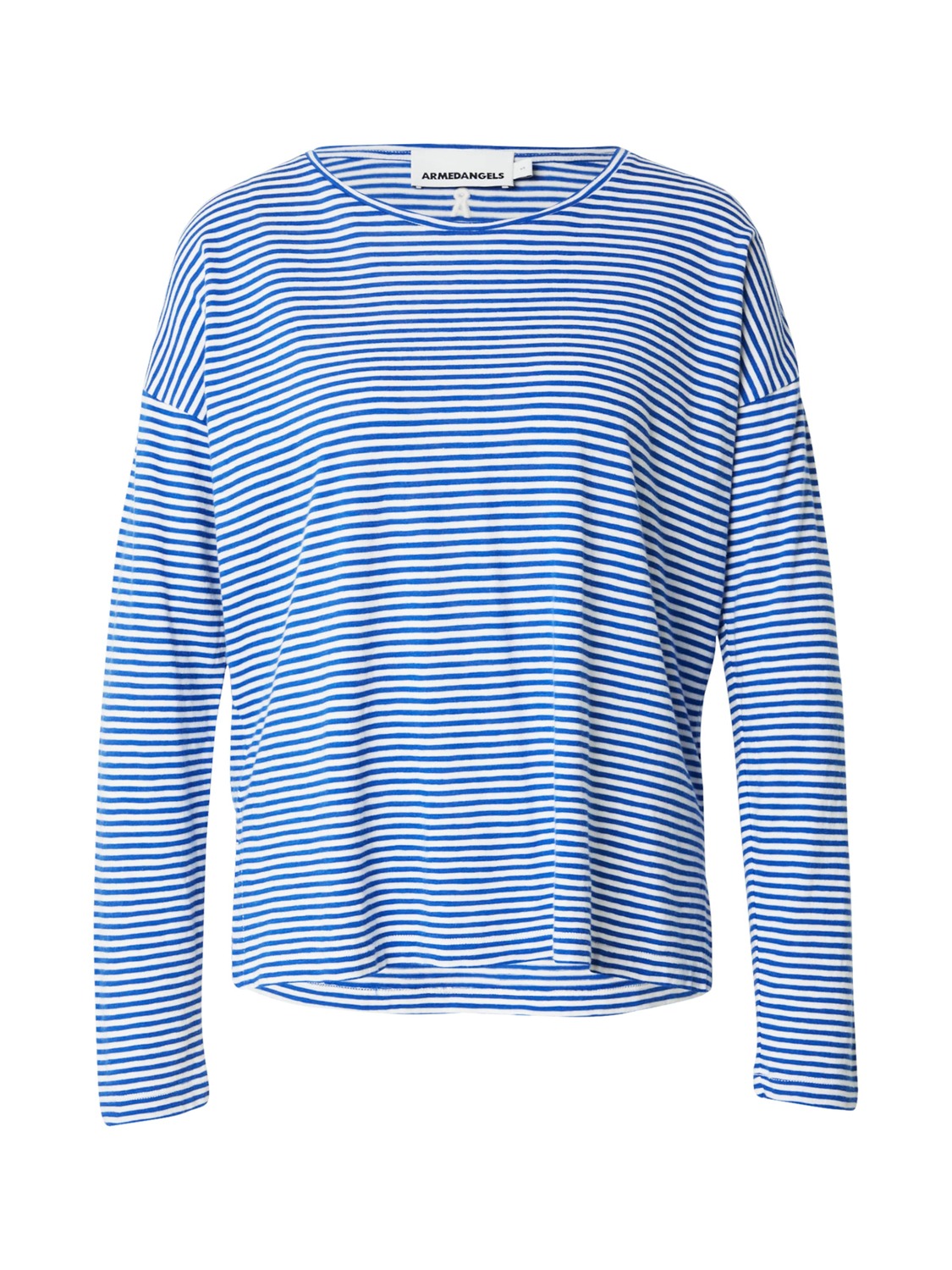 

ARMEDANGELS Лонгслив 'XIANAA STRIPES' в синем цвете