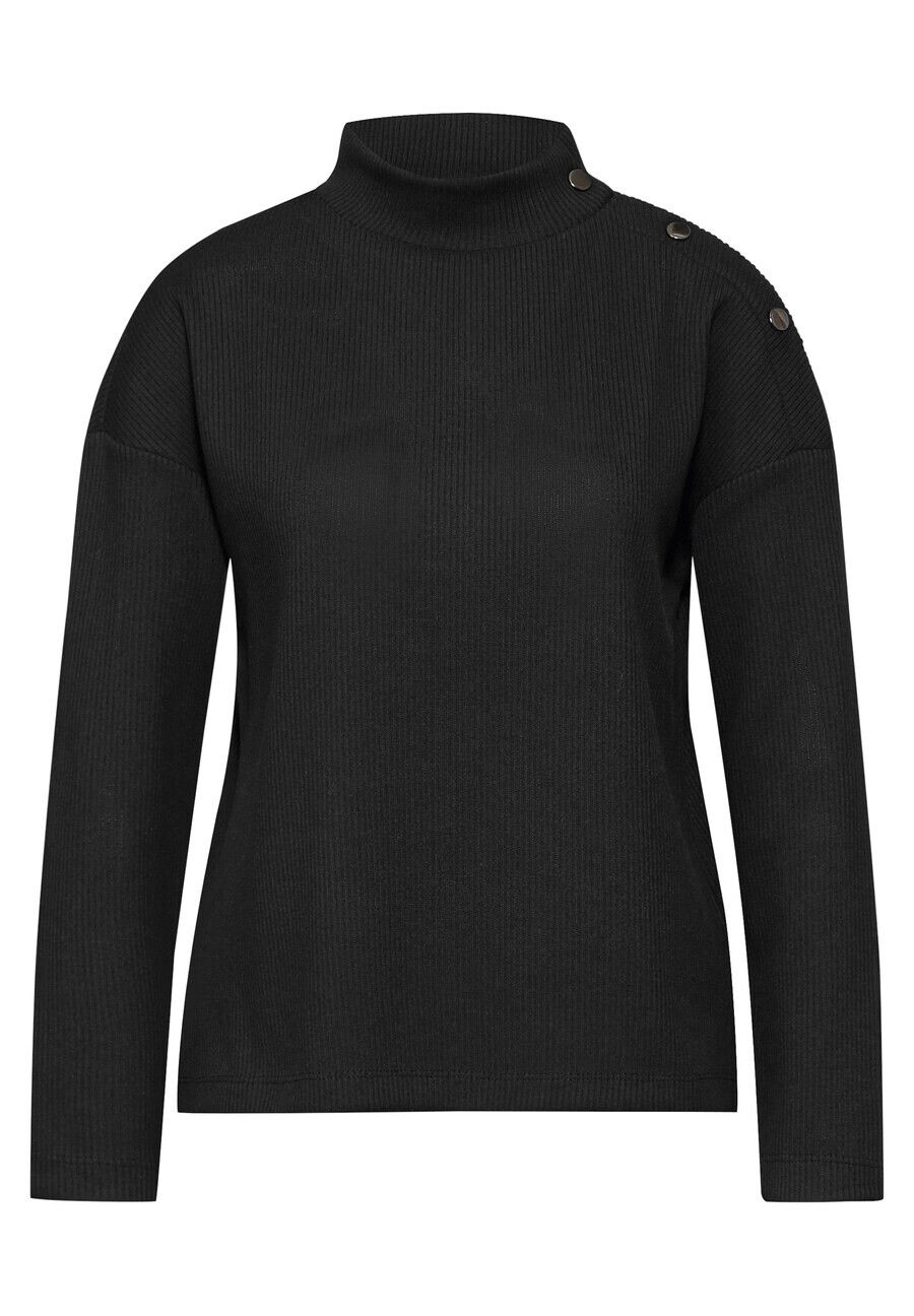 

Лонгслив STREET ONE Shirt, черный