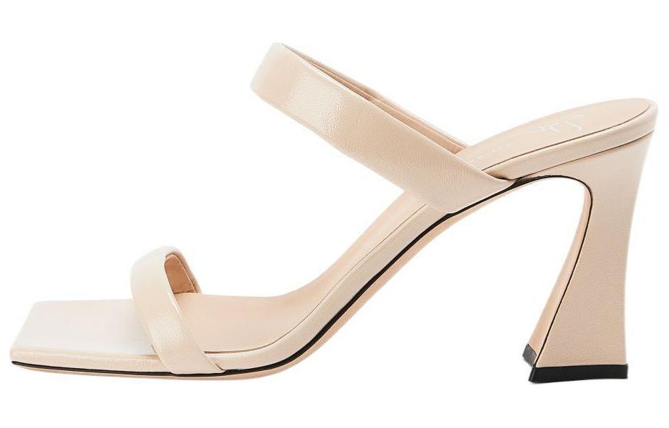 Сандалии женские кожаные Flamina 85 мм Giuseppe Zanotti, Beige