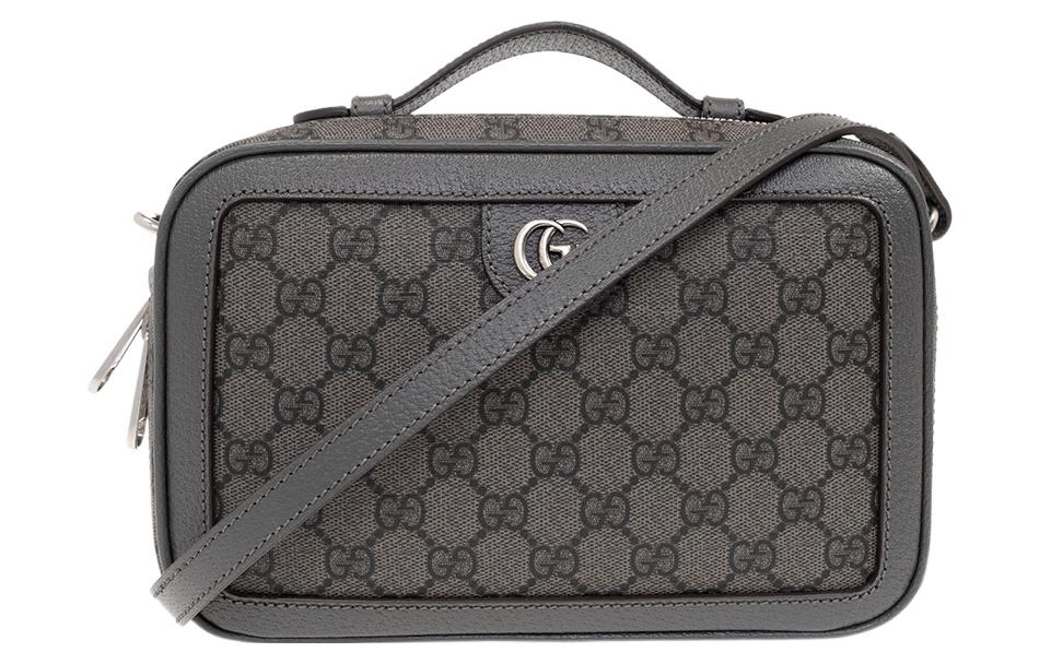 

Сумка Ophidia Canvas Crossbody, сумка Trumpets, мужская, серая GUCCI
