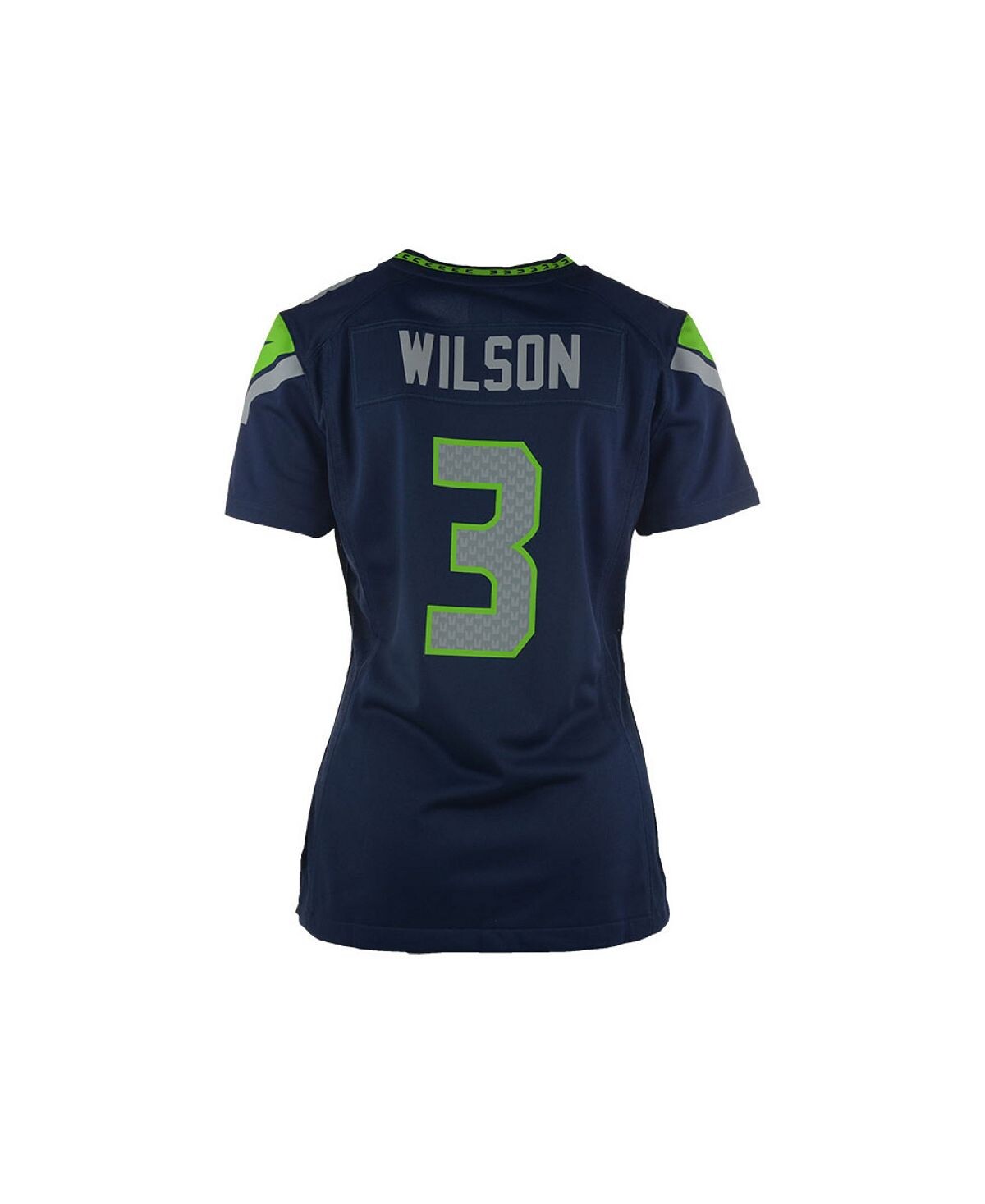 

Женская игровая майка Russell Wilson Seattle Seahawks Nike, темно-синий