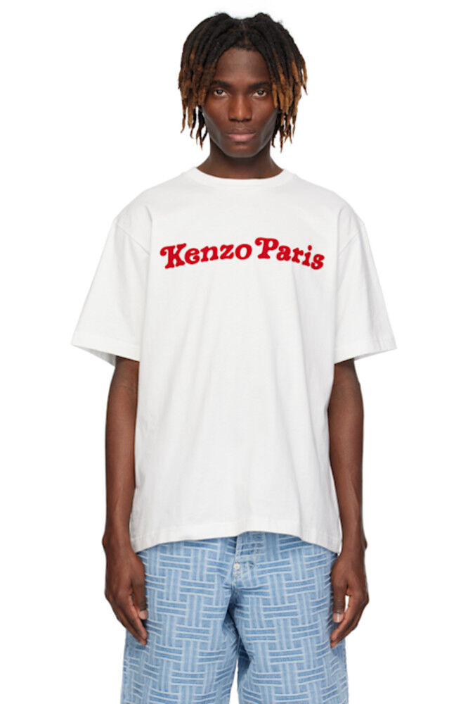 

Белая футболка Kenzo Paris VERDY Edition Oversize