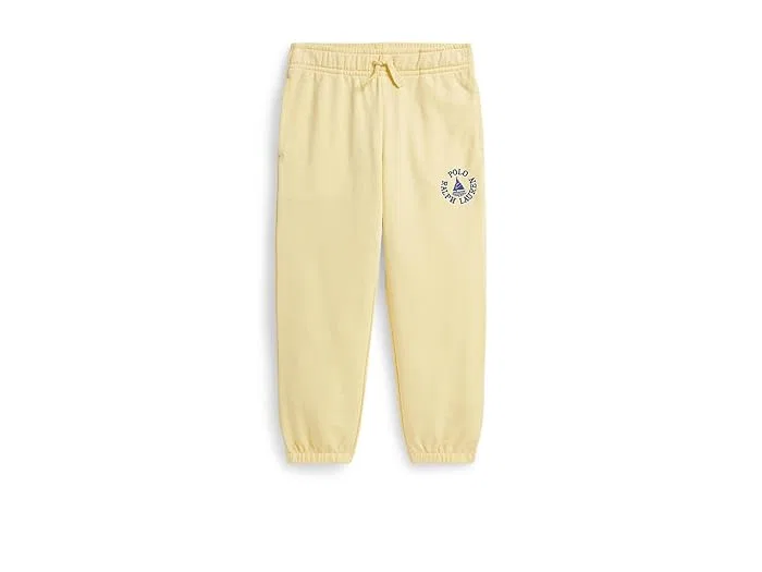 Штаны French Terry с логотипом Polo Ralph Lauren Kids, T-Bird Yellow