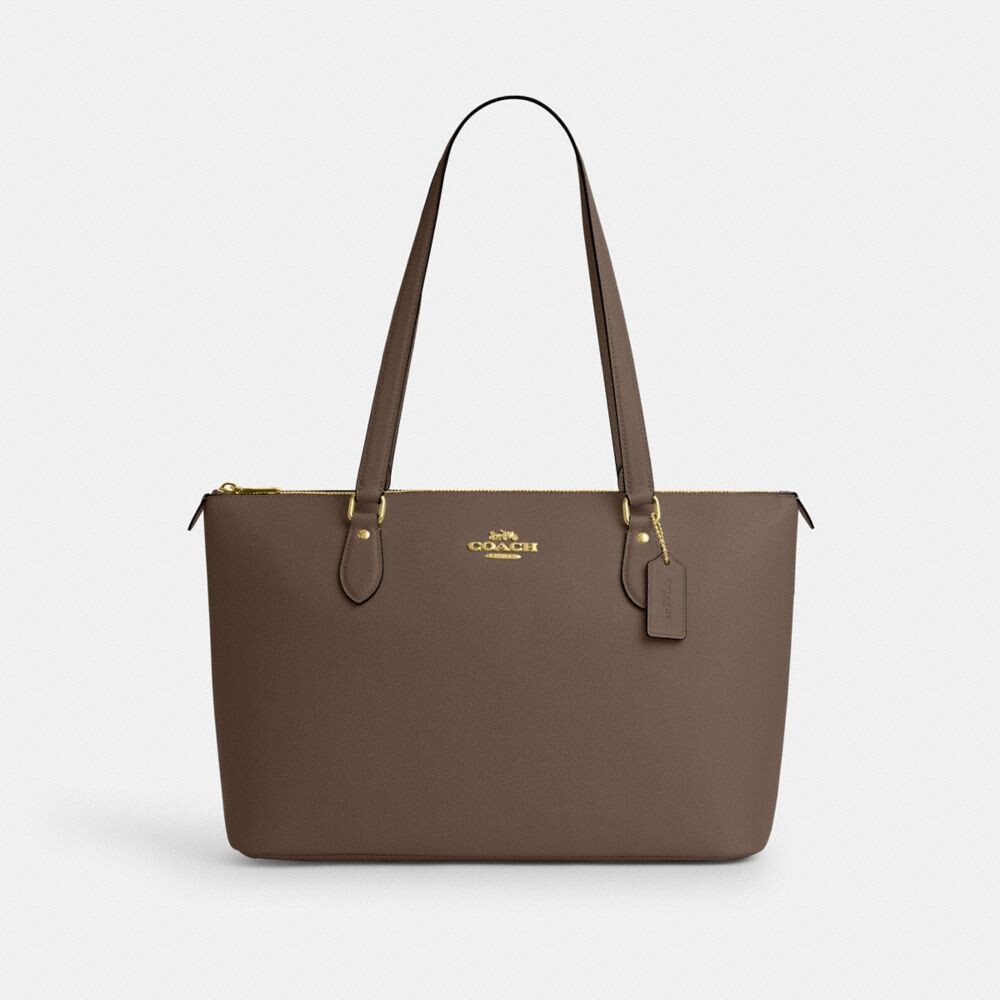 

Сумка тоут COACH Gallery Tote, цвет Im/Dark Stone