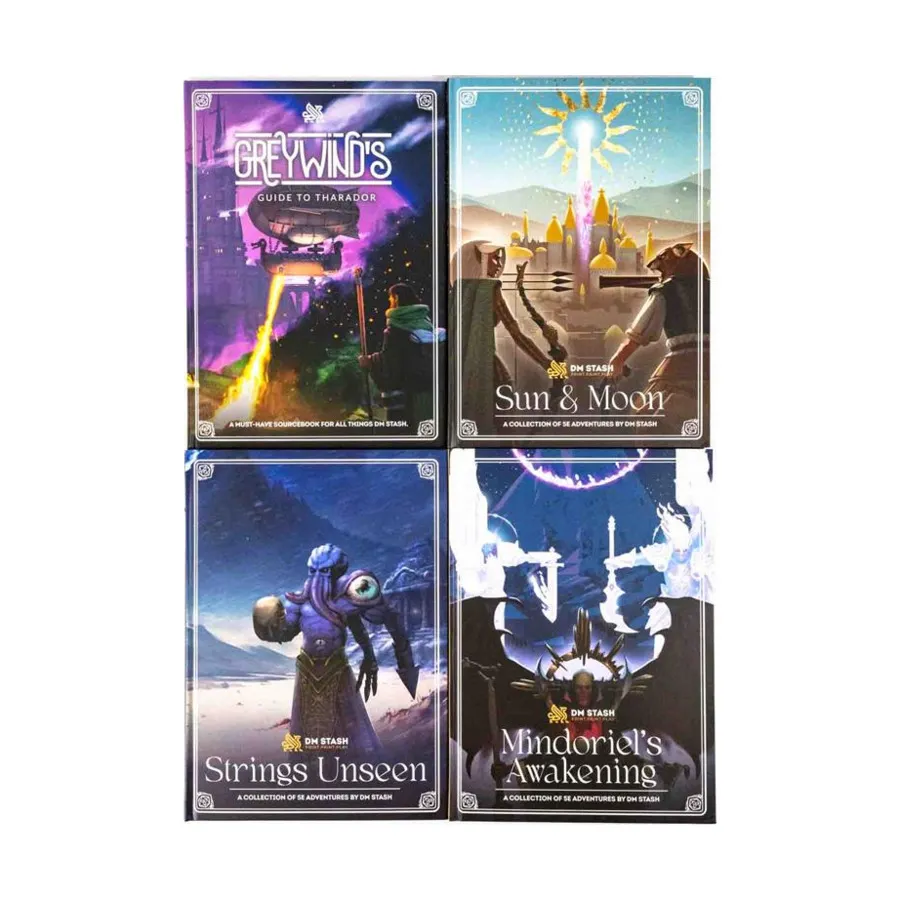 

Путеводитель Грейвинда по коллекции Тарадора — 4 книги!, Role Playing Games (DM Stash)