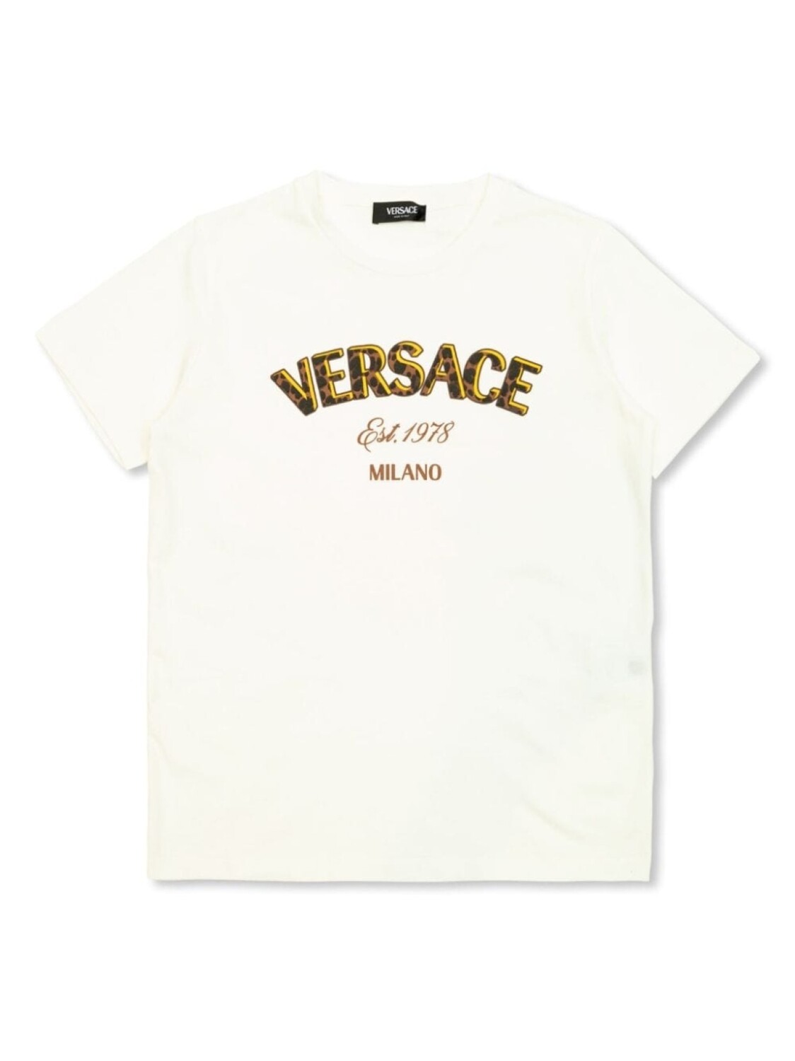 

Versace Kids футболка с логотипом, белый