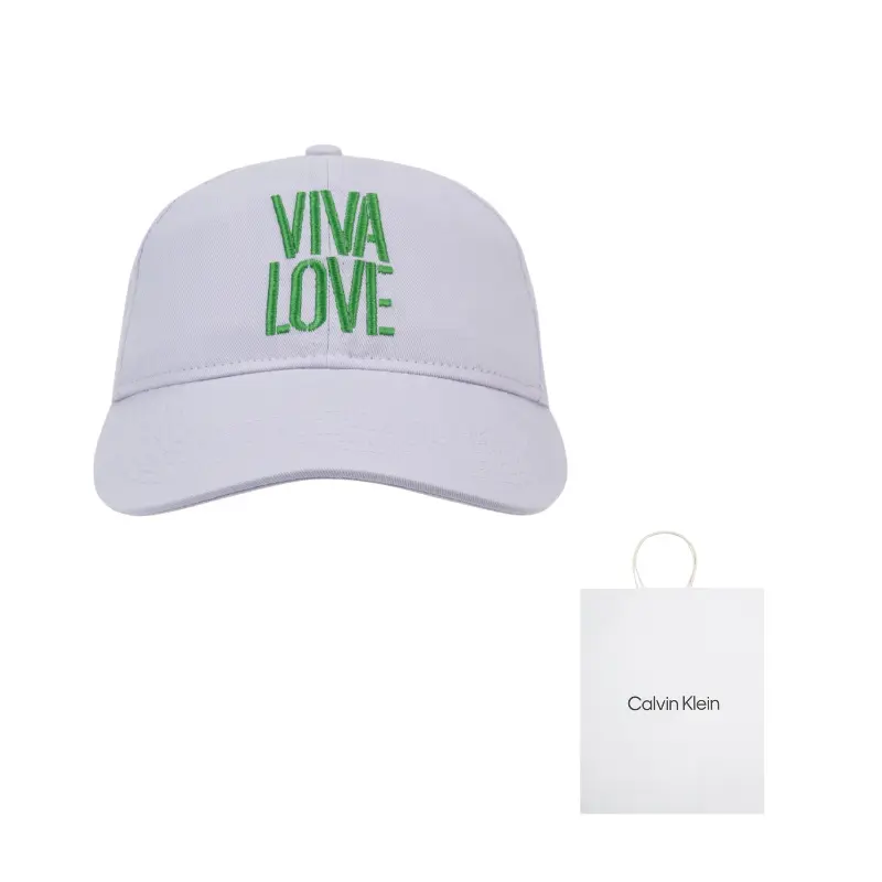 

Calvin Klein Кепка бейсболка Cotton Unisex Lilac