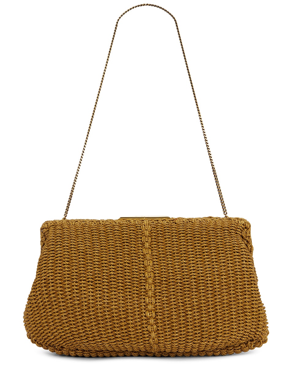 

Большой клатч Saint Laurent, Light Brownie