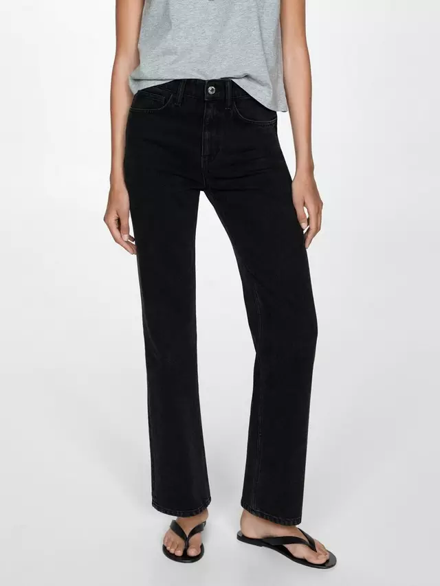 

Джинсы Mango Matilda Straight, черный