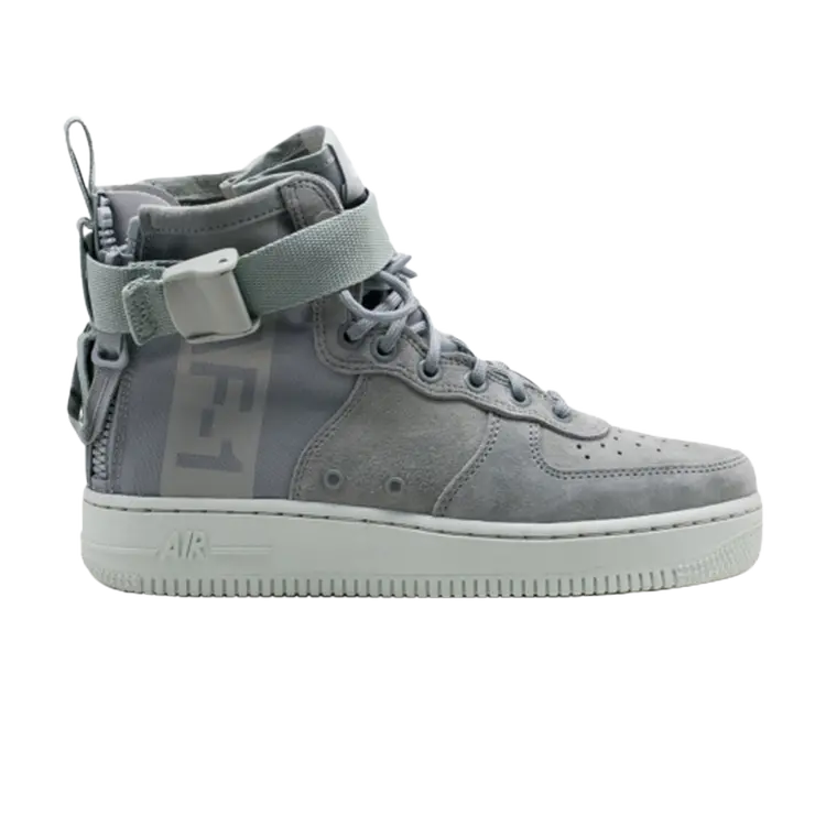 

Кроссовки Nike Wmns SF Air Force 1 Mid 'Light Pumice', серый