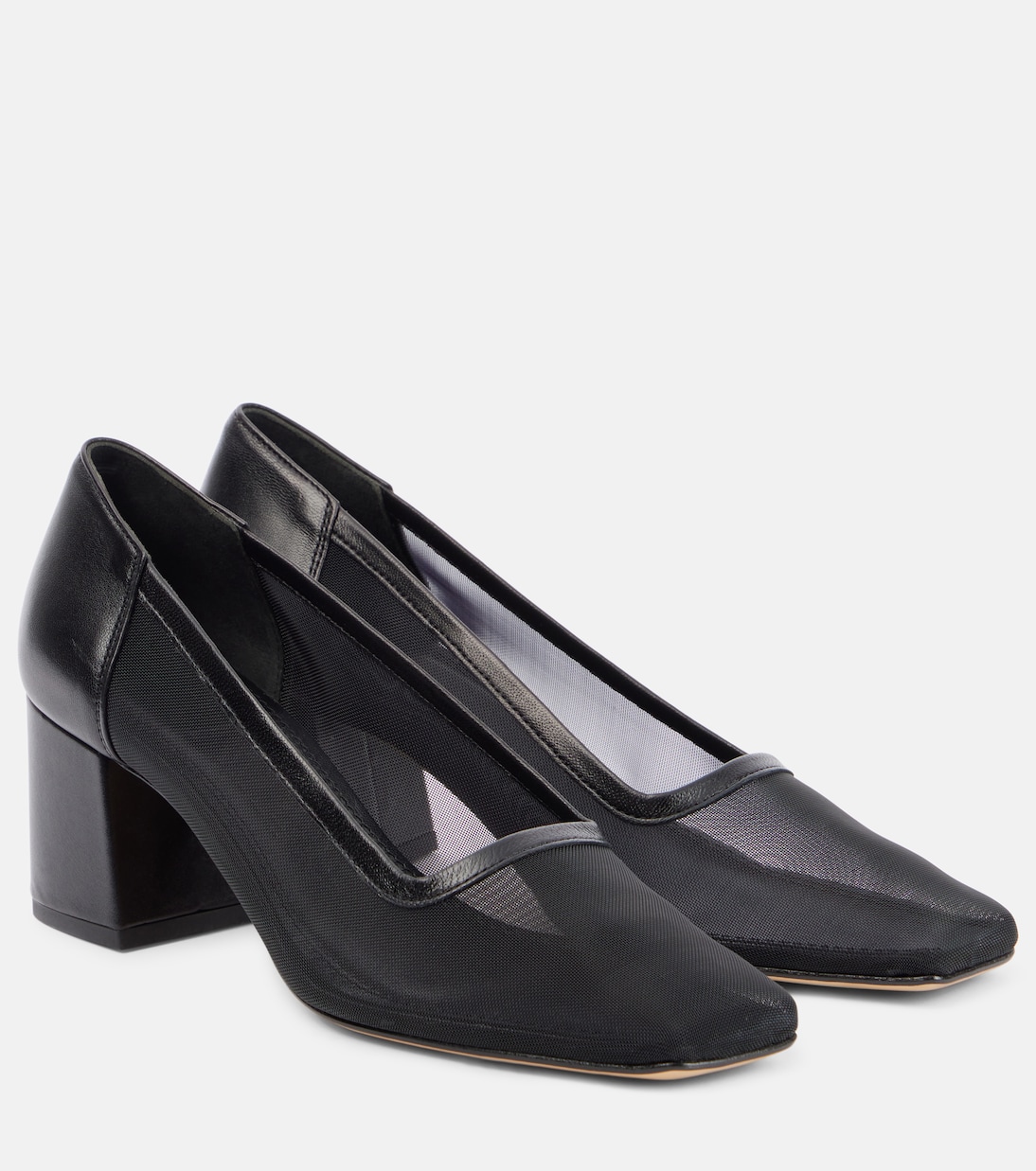 Туфли-лодочки Balles из тюля Souliers Martinez, черный
