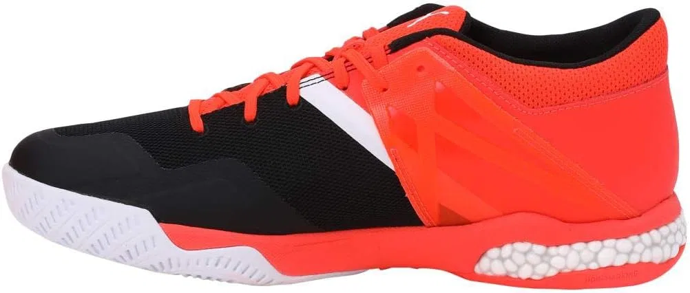 Кроссовки Puma Explode XT Hybrid 2 Low Boot Trainers, для игры в помещении, черно-бело-красные, с возможностью выбора размера: — фото 3