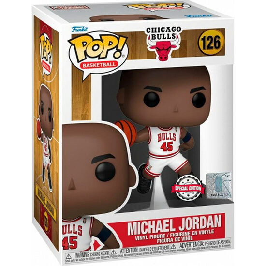 

ЭКСКЛЮЗИВНАЯ ФИГУРКА МАЙКЛА ДжОРДАНА POP NBA CHICAGO BULLS Funko POP!