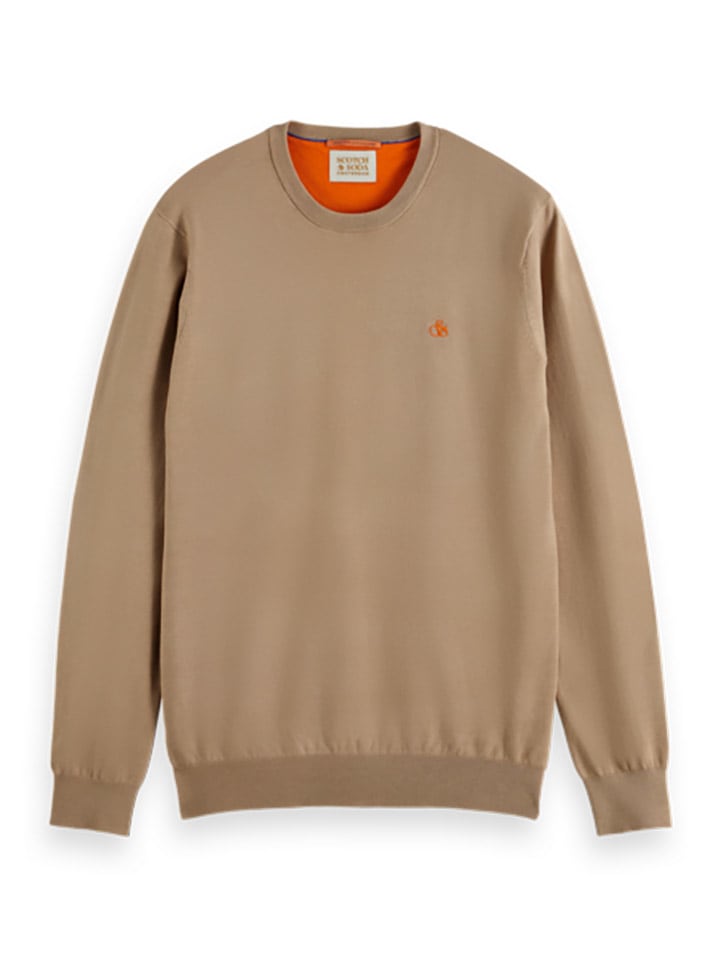 

Пуловер Scotch & Soda, светло-коричневый