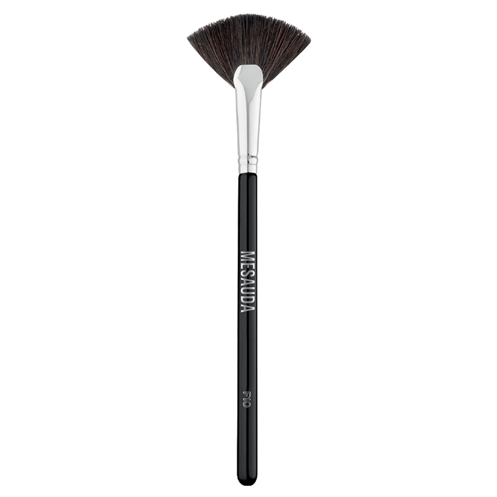 

Кисть для хайлайтера brush f10 blurring fan Mesauda, количество 1 шт.