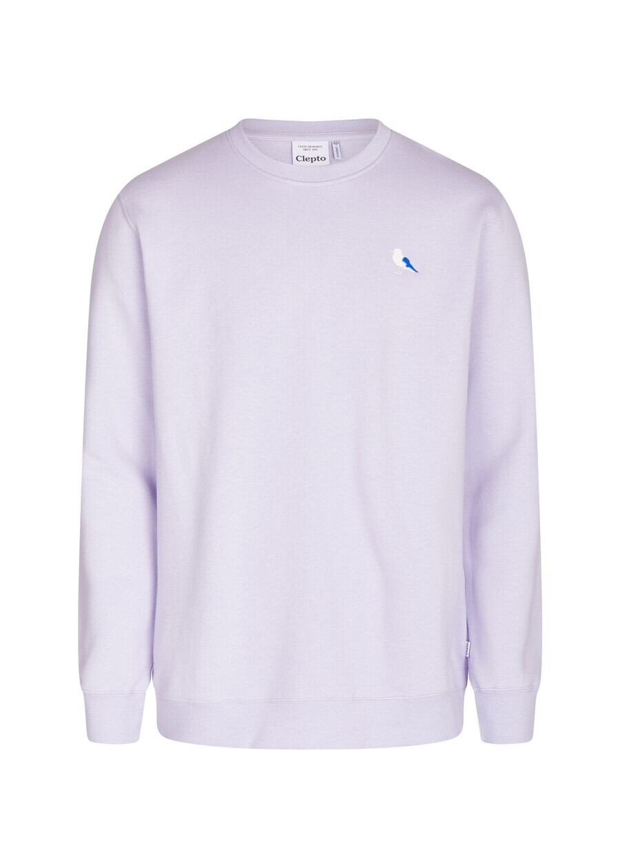 

Толстовка Cleptomanicx EMBRO GULL, цвет Pastel Purple