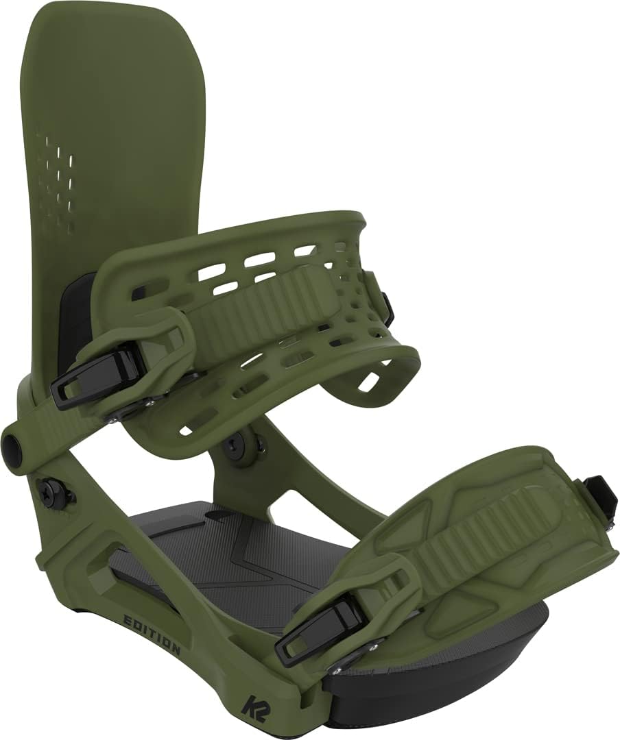 

Крепления для сноуборда K2 Edition для мужчин, размер L: 10-15, цвет Moss