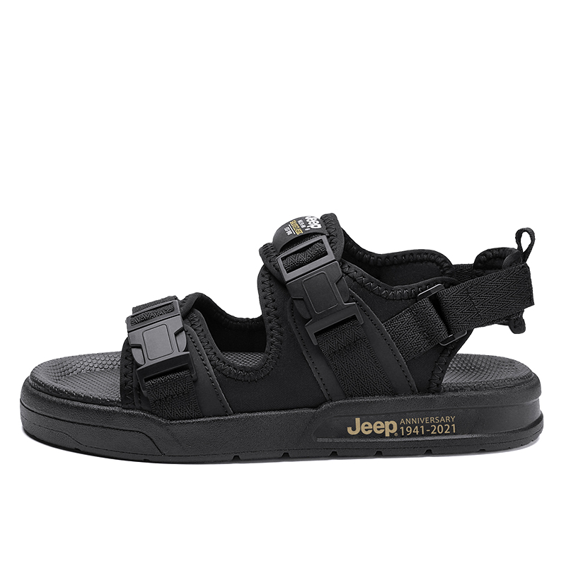 

Jeep Пляжные сандалии мужские, черно-белые