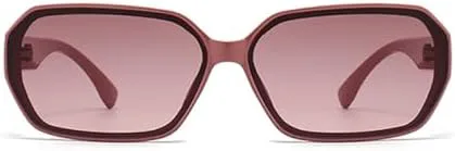 

Оправа для женских солнцезащитных очков в стиле ретро с градиентом, мужские солнцезащитные очки большого размера с защитой от УФ-излучения UV400 MTZJH, Pink Pink