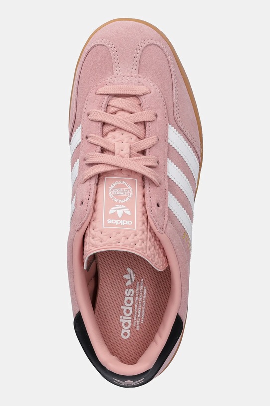 Детские кроссовки Gazelle Indoor Adidas Originals, розовый — фото 4