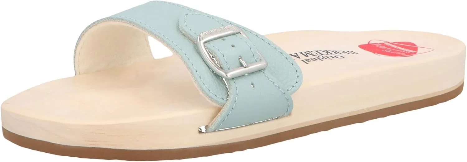 Деревянные сандалии унисекс Berkemann, Pastel Blue
