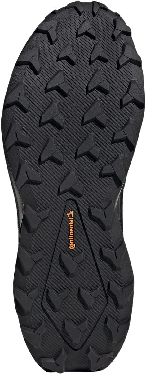 Мужские зимние кроссовки для хайкинга adidas Terrex из кожи с круглым носком - черные — фото 4
