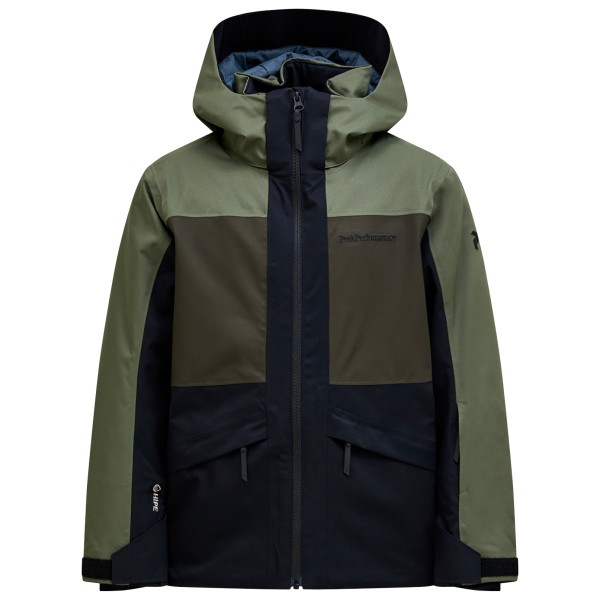 

Детская куртка с гравитационным утеплителем - горнолыжная куртка Peak Performance, Pine Needle