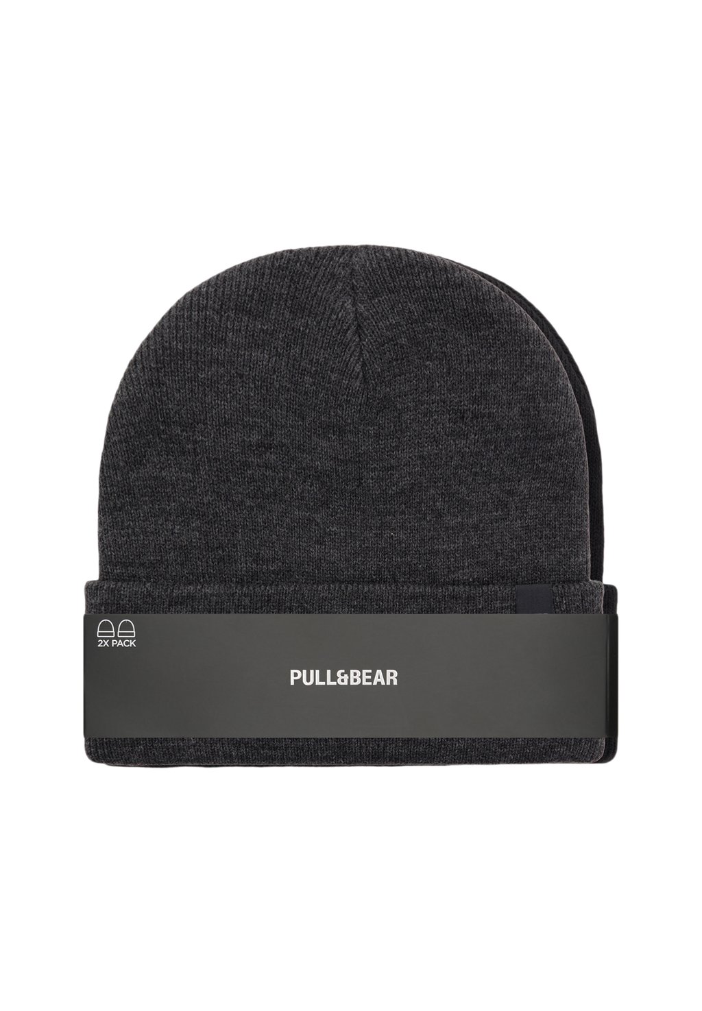 

Головной убор 2 PACK PULL&BEAR, черный