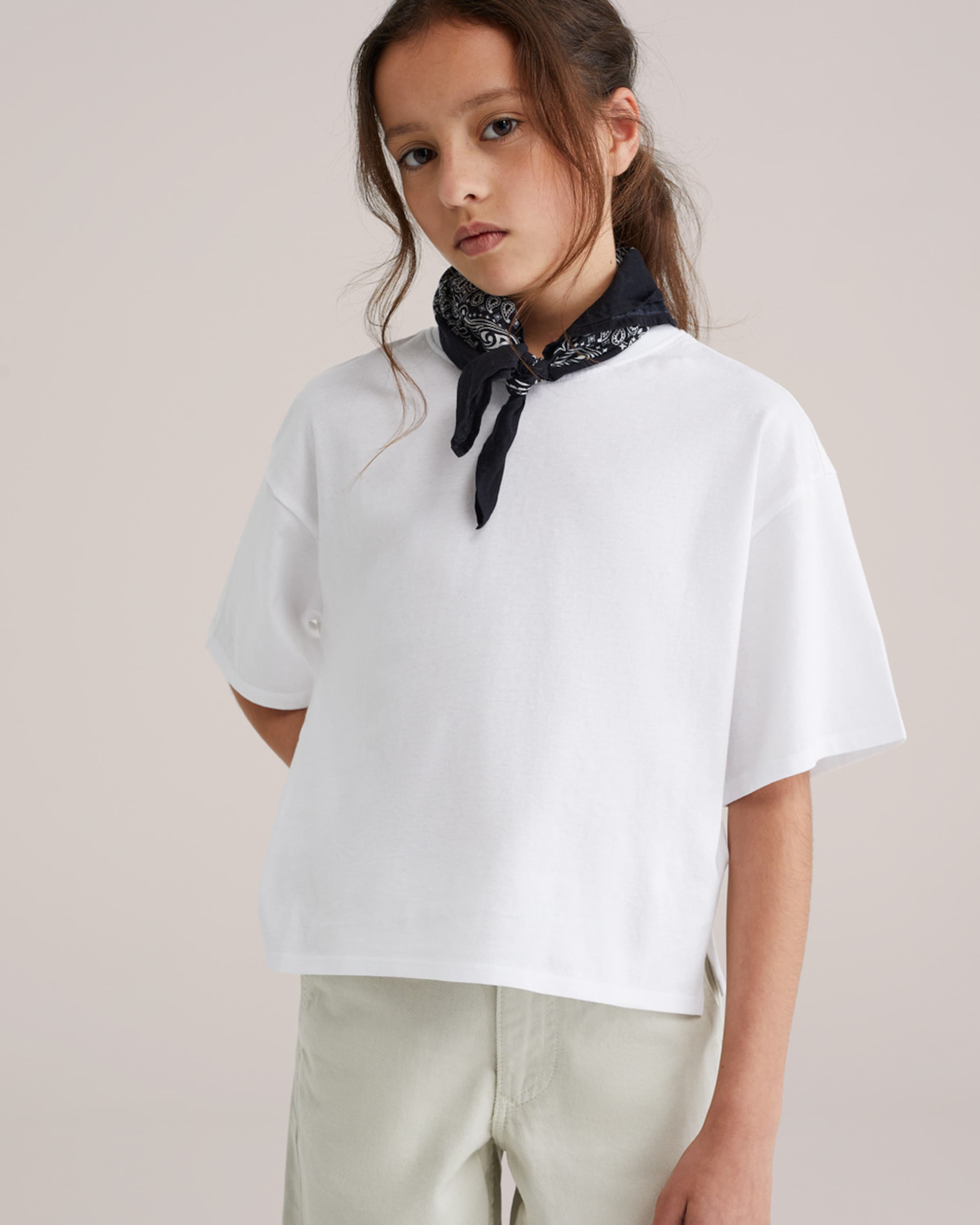 WE Fashion Футболка в белом цвете — фото 3