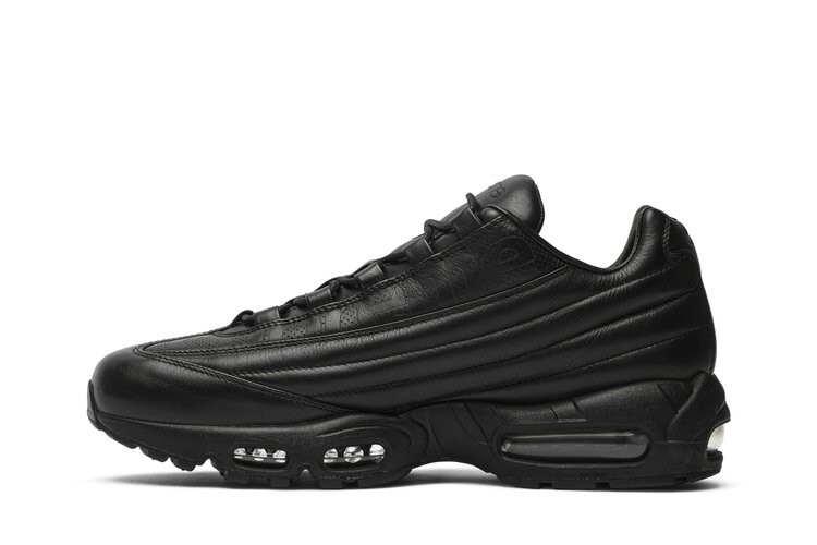 Кроссовки Nike Supreme x Air Max 95 Lux 'Black', черный — фото 3