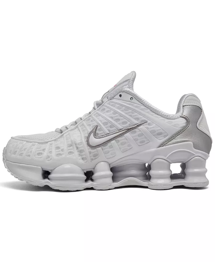Женские повседневные кроссовки Shox TL от Finish Line Nike, белый — фото 3