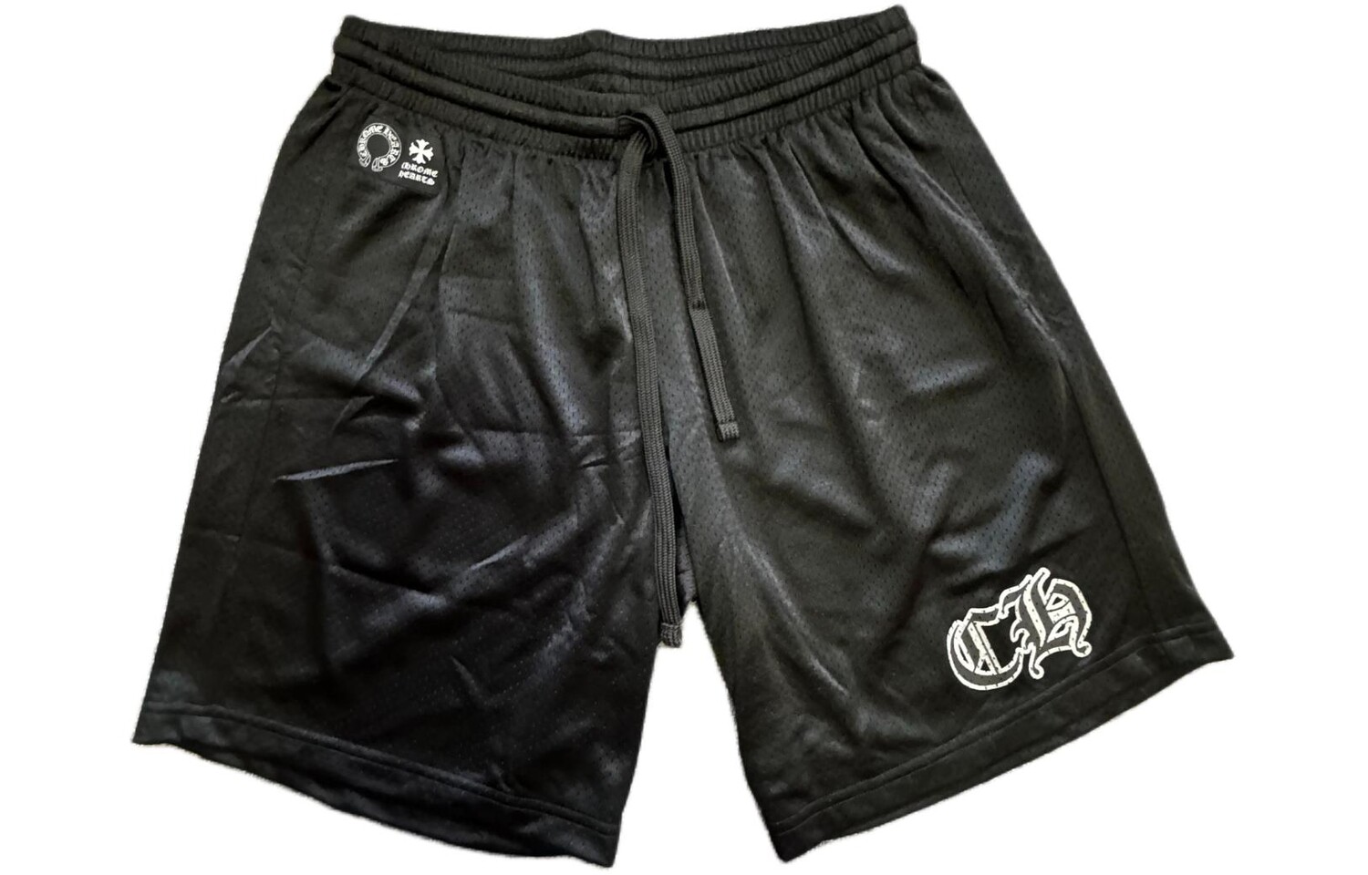 

Повседневные шорты мужские черные Chrome Hearts, черный