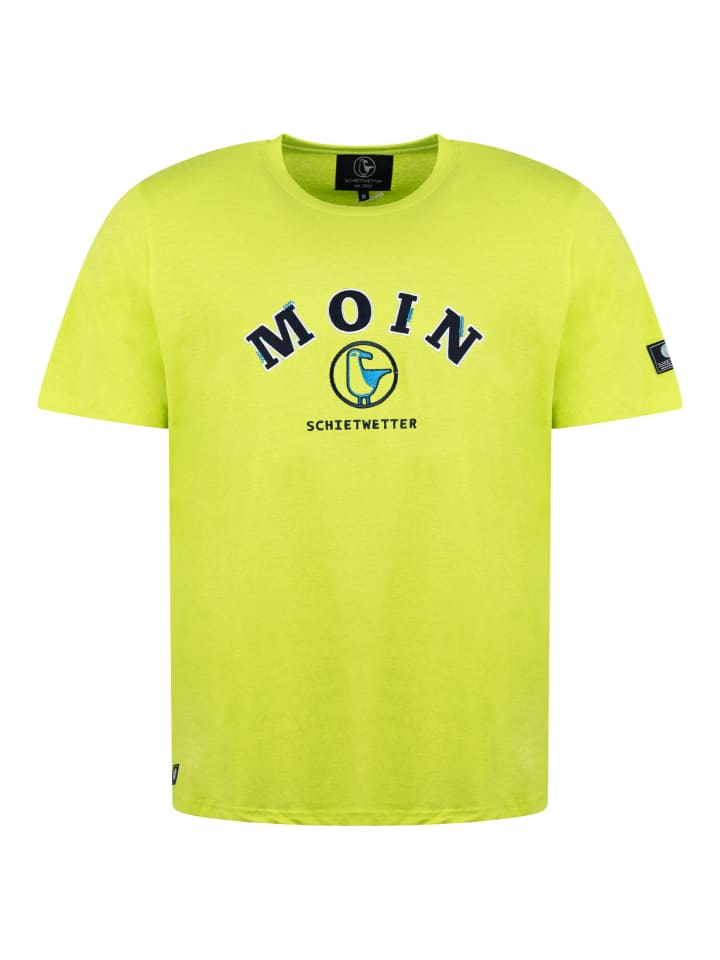 

SCHIETWETTER Футболка Bo Bangbüx салатового цвета, Зеленый, SCHIETWETTER Футболка Bo Bangbüx салатового цвета