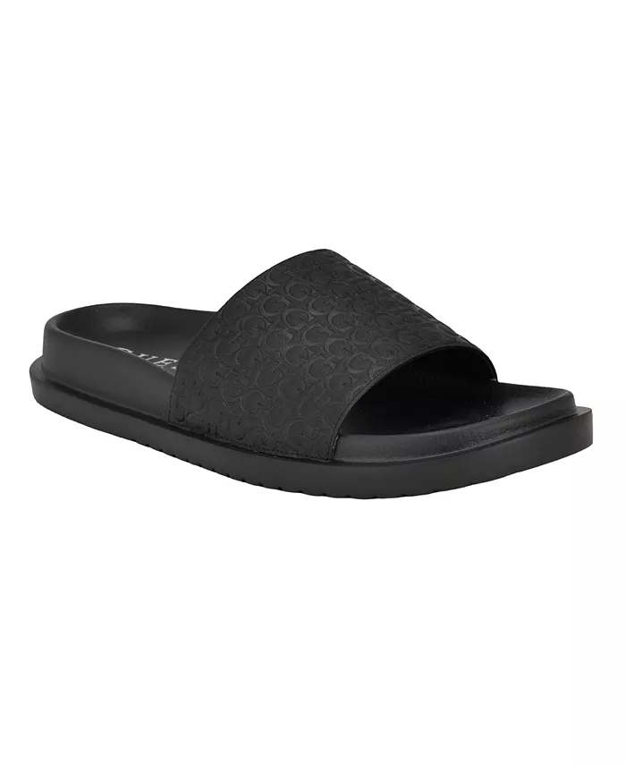 

Мужские шлепанцы Vartino Elevated Slip On для бассейна GUESS, черный