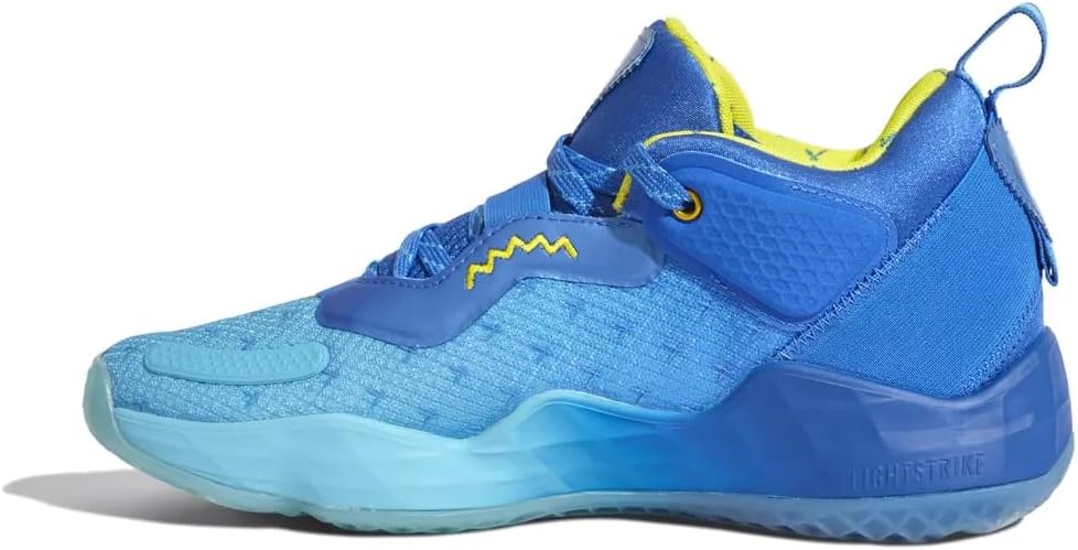 Мужские походные кроссовки adidas Terrex Skychaser Lt Gtx, синий/желтый — фото 3