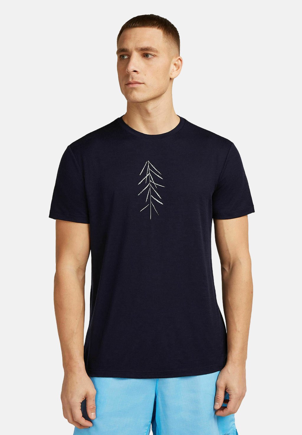 

Спортивная футболка 150 TECH LITE LANCE icebreaker, темно-синий