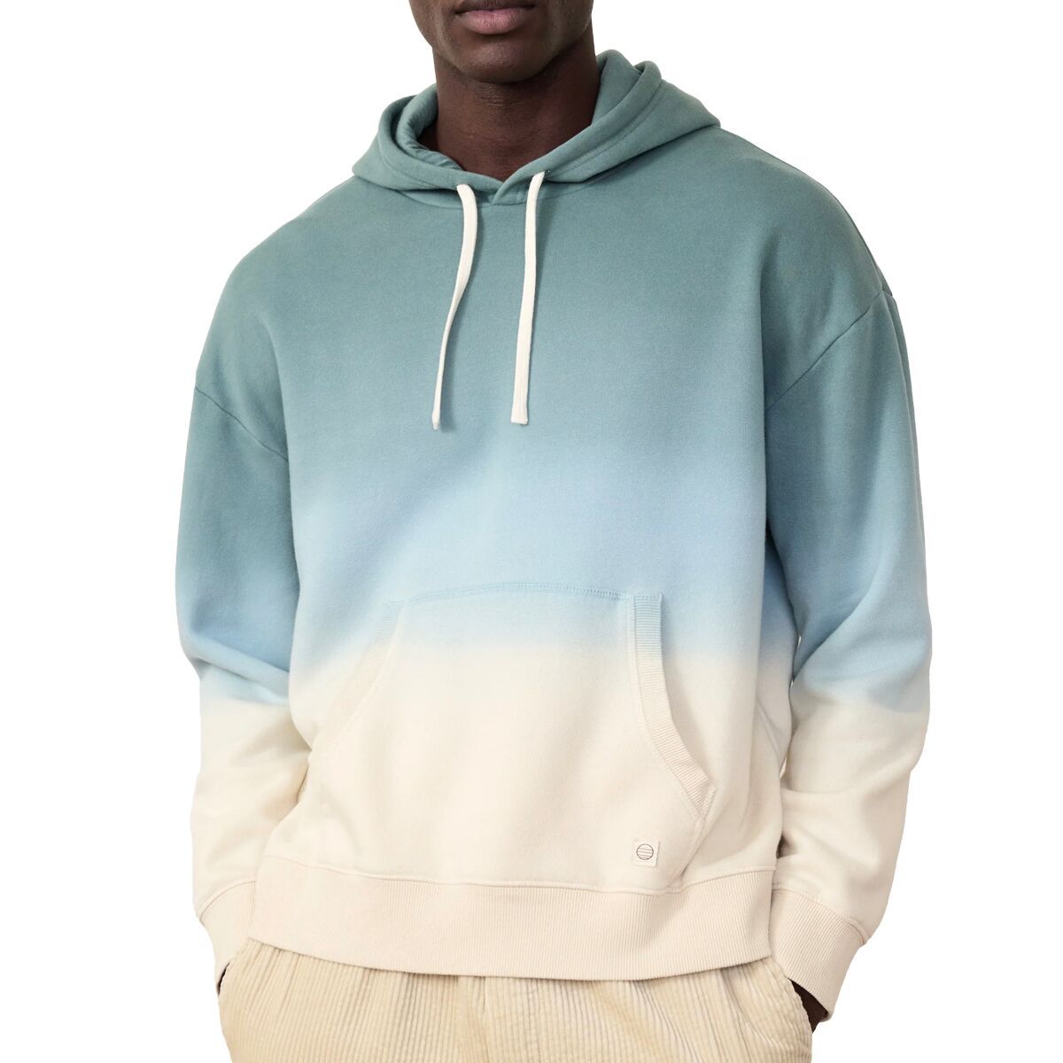 

Флисовая толстовка с капюшоном Cloud 9 Marine Layer, цвет cool ombre