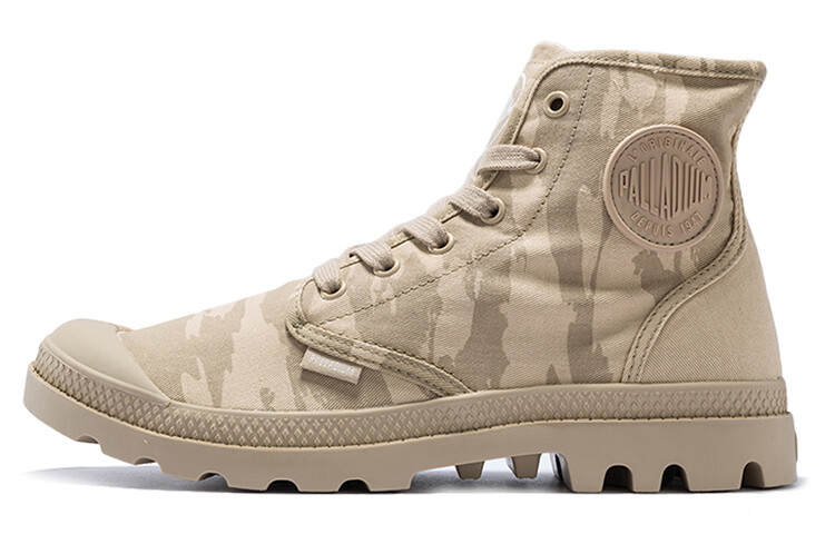 

Pampa Canvas Shoes Unisex High-top Khaki Palladium