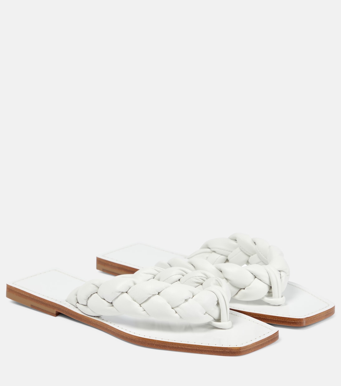 Сандалии Briotonga из кожи Christian Louboutin, Bianco