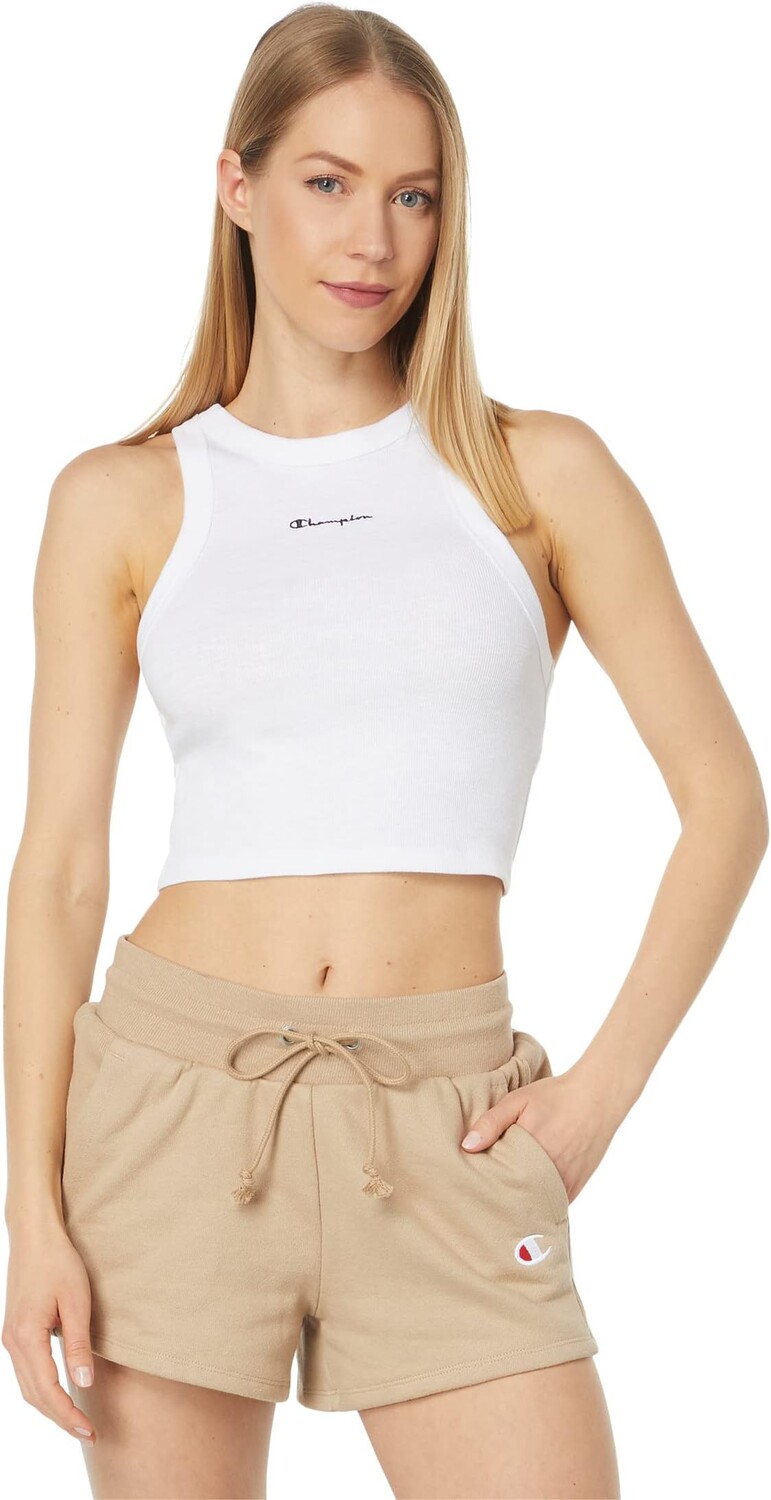 

Топ Champion Fitted Rib Tank, белый