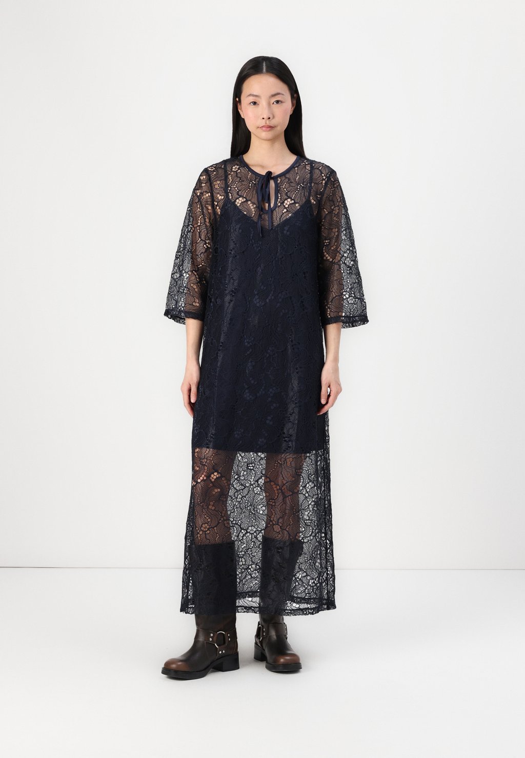 

Платье макси VMSIGNA DRESS Vero Moda, темно-синий