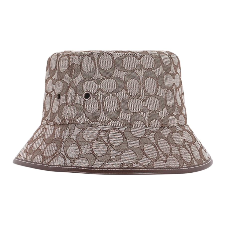 

COACH Хлопковая шляпа-ведро мужская светло-серая, Light Gray