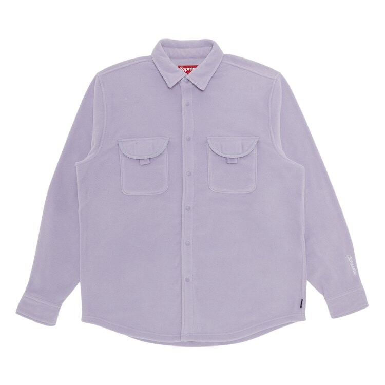 

Рубашка Supreme Polartec 'Lilac', фиолетовый