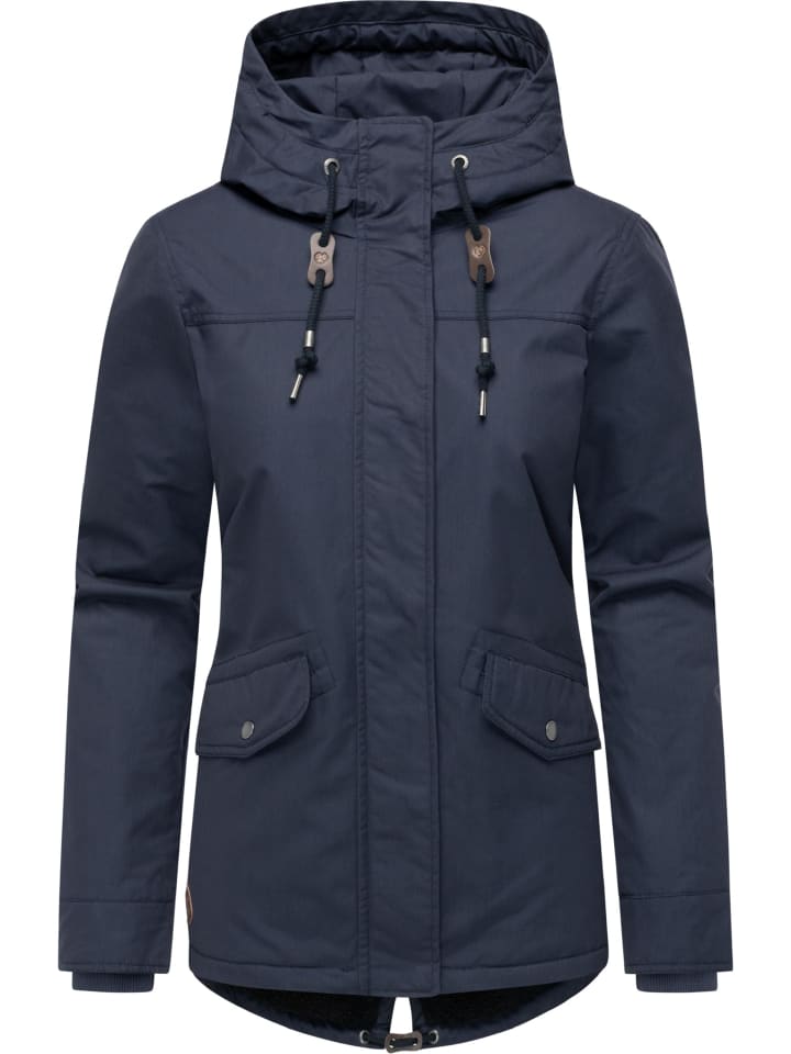 

Зимняя куртка Parka Warm YOUMODO темно-синего цвета ragwear