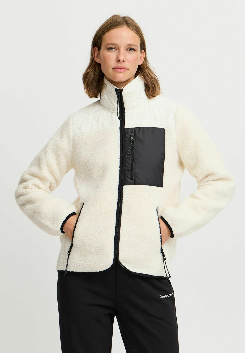 

Флисовая куртка JCBERRI TheJoggConcept, бежевый