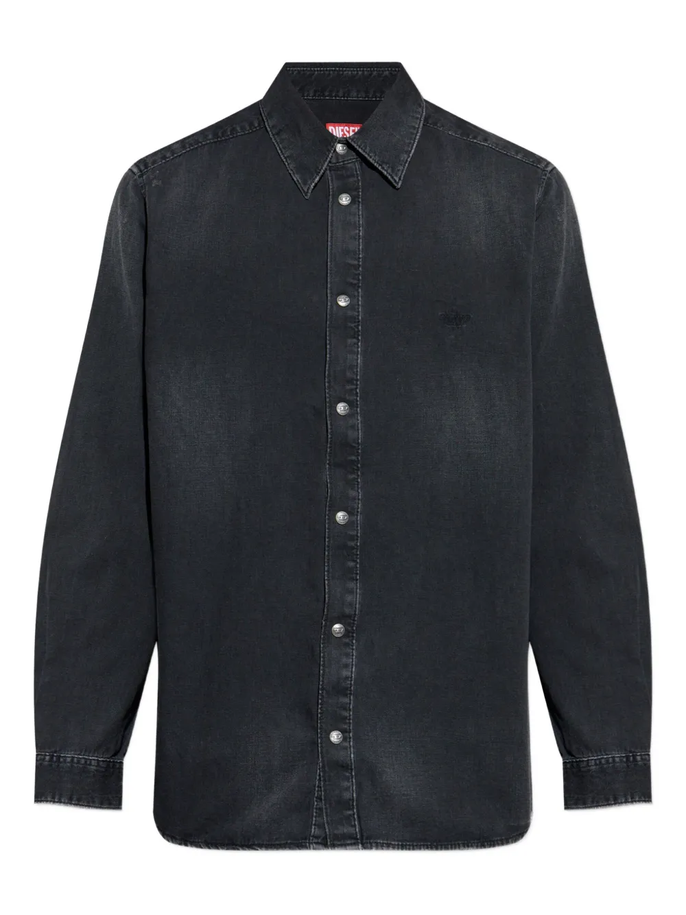 

Джинсовая рубашка D-Simply с вышивкой DIESEL, черный