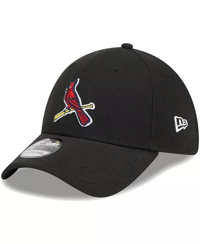 

Мужская черная бейсболка St. Louis Cardinals Logo 39THIRTY Flex New Era