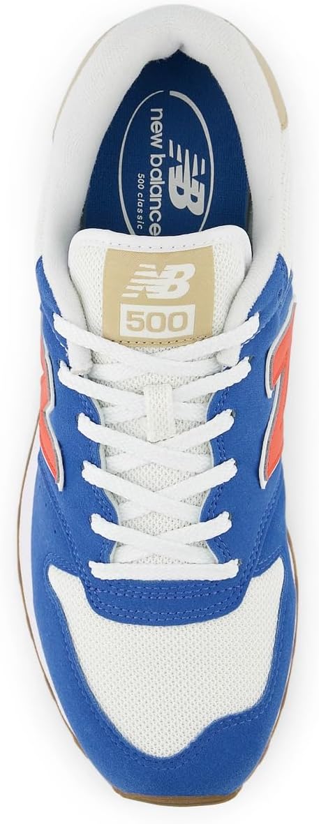 Мужские гимнастические кроссовки New Balance, Sea Stone Blue Red — фото 3