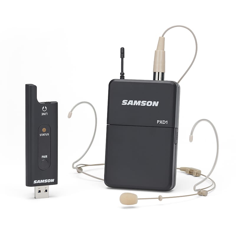 

Беспроводная микрофонная система Samson XPD2 USB Digital Wireless Headset Microphone System