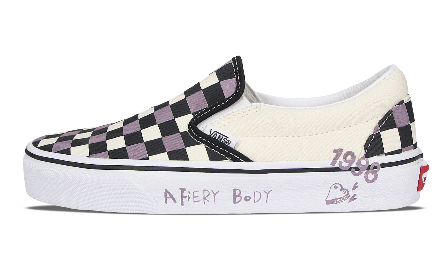 

Кроссовки Vans Slip-on Skateboarding Shoes Unisex, черный